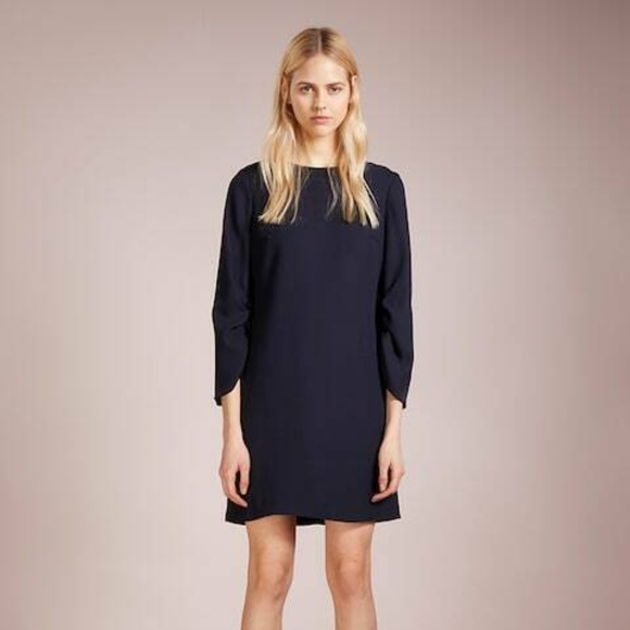 Club Monaco Dresses & Skirts - Club Monaco $198 Navy Blue Luciena Mini Dress Sz 4